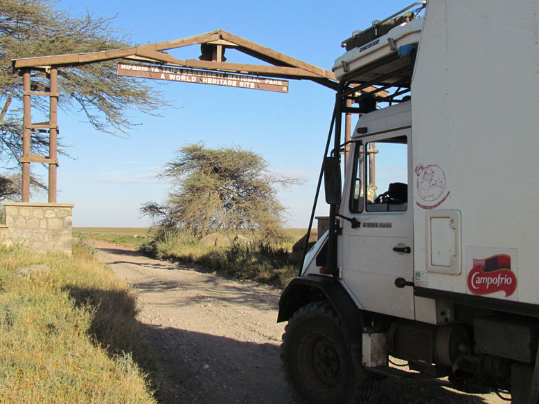 entrada del serengurti